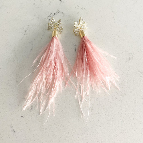 Laura Feather Dangle